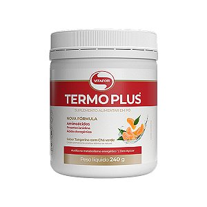 Termo Plus Tangerina com Chá Verde - 240g - Vitafor