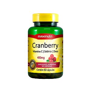 Cranberry – 60 Cápsulas – Maxinutri