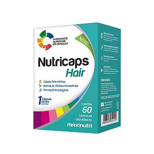 Nutricaps Hair - 60 Cápsulas – Maxinutri