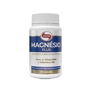 Magnésio Plus – 90 Cápsulas - Vitafor