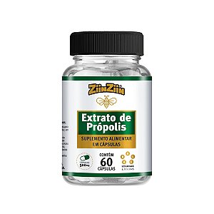 Extrato De Própolis – 60 Cápsulas - Ziinziin