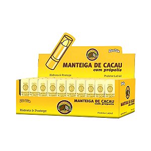 Manteiga De Cacau Com Própolis - 50 Unidades – Ziinziin