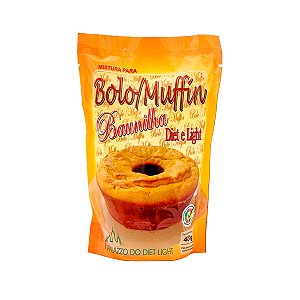 Bolo Muffin Diet E Light Baunilha – 400g – Palazzo Do Diet Light