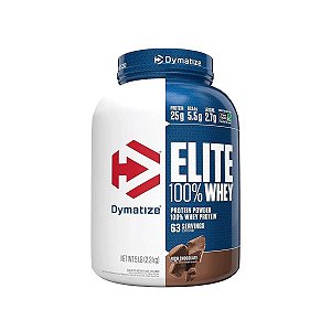 Elite 100% Whey Rich Chocolate - 2,3kg - Dymatize