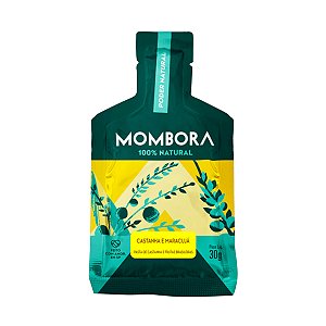 Gel De Carboidrato Castanha E Maracujá – 10 Sachês – Mombora