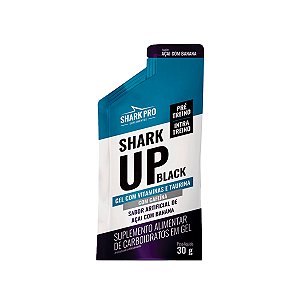 Shark Up Black Açaí Com Banana – 10 Unidades – Shark Up