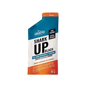 Shark Up Black Laranja – 10 Unidades – Shark Up