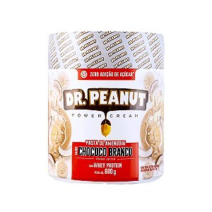 Pasta De Amendoim Chococo Branco Crunchy - 600g – Dr. Peanut