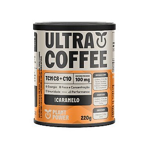 Ultra Coffee Caramelo – 220g – Plant Power