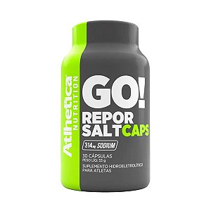 Go! Repor Salt Caps - 30 Cápsulas – Athletica