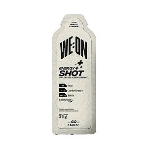 Energy Shot Vanilla & Orange – 10 Sachês – Weon Nutrition