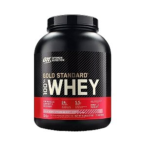 Gold Standard 100% Whey – Sabor Strawberry – 2.27 Kg – Optimum Nutrition