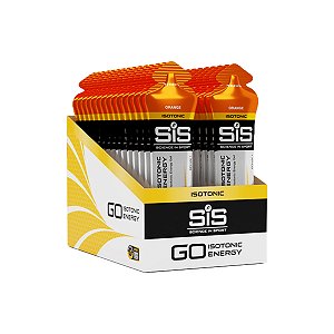 Go Isotonic Energy Gel – Sabor Orange – 30 Sachês – SIS Science in Sport