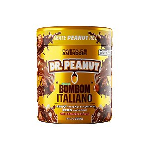 Pasta de Amendoim – Sabor Bombom Italiano – 600g – Dr. Peanut
