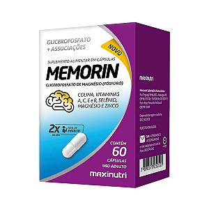 Memorin – 60 Cápsulas – Maxinutri