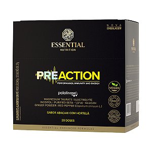 Pre-Action Abacaxi Com Hortelã – 20 Sachês – Essential Nutrition