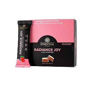 Radiance Joy Berries White Chocolate – 8 Barras – Essential Nutrition