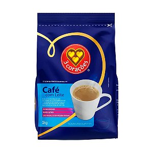 Café Com Leite – 1kg – 3 Corações