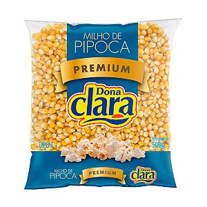 Milho De Pipoca Premium –– 500g – 3 Corações