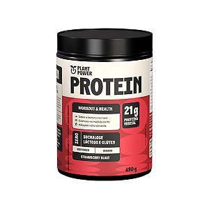Protein Strawberry Blast–– 490g – Plant Power