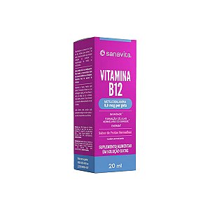 Vitamina B12 – 20 mL – Sanavita