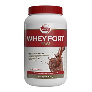 Whey Fort 3w Chocolate – 900g – Vitafor