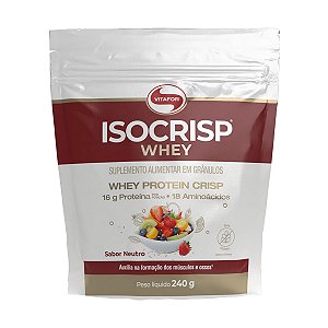 Isocrisp Neutro – 240g – Vitafor