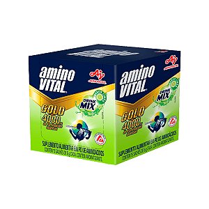 Amino Vital Gold Drink Mix Limão – 15 Sachês – Ajinomoto