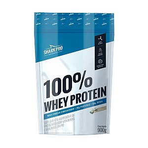 100% Whey Protein Pouch Baunilha - 900g - Shark Pro