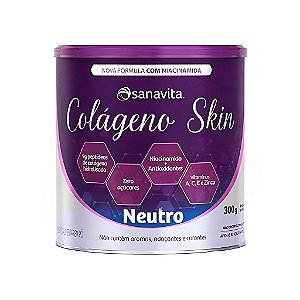Colágeno Skin Neutro - 300g - Sanavita