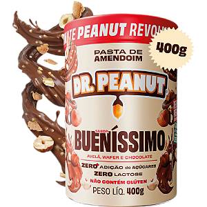PASTA DE AMENDOIM - SABOR BUENISSIMO 400g - DR PEANUT