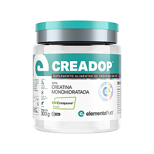 CREADOP - CREATINA CREAPURE - 300g - ELEMENTO PURO