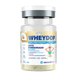 WHEYDOP X - LEITE CONDENSADO - 900g  - ELEMENTO PURO