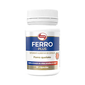 FERRO PLUS 30 CAPS - VITAFOR
