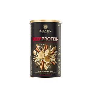 BEEF PROTEIN - SABOR BANANA COM CANELA - 420g / 14Ds - ESSENTIAL NUTRITION