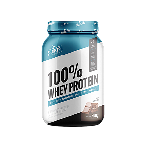 100% WHEY PROTEIN CHOCOLATE POTE 900G - SHARK PRO