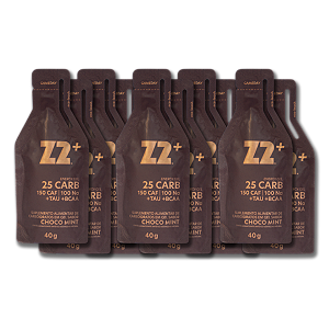 ENERGY GEL Z2+ (CAFEINA) - CHOCO MINT (25CARB) - CX C/ 10un - Z2