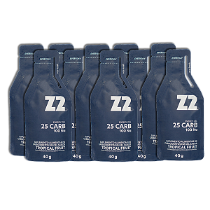 ENERGY GEL Z2 - TROPICAL FRUIT (25CARB) - CX C/ 10un - Z2