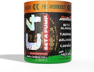 C4 BETA PUMP PRE WORKOUT - SABOR MACA VERDE 225g - NEW MILLEN