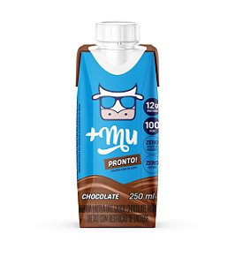 MULKSHAKE BEBIDA LACTEA UHT - SABOR CHOCOLATE 250ml - MAIS MU