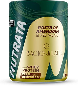 PASTA PROTEICA BACIO DI LATTE - PISTACHE - 400g - NUTRATA