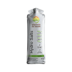 HYDRO SALTS - SABOR LIMAO - CX/ 10 SACHES - ALQUIMIA