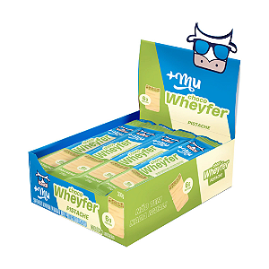 CHOCO WHEYFER - SABOR PISTACHE - CX/ 12un x 25g - MAIS MU