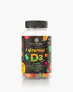 VITAMINI D3 GUMMY ( IMUNIDADE ) 60 GOMAS - ESSENTIAL NUTRITION