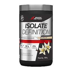 ISOLATE DEFINITION - SABOR BAUNILHA - POTE 900g - BODYACTION