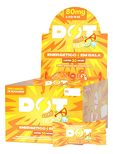 BALA ENERGÉTICA - SABOR CITRUS - CX/ 30 SACHÊS x 92g - DOT
