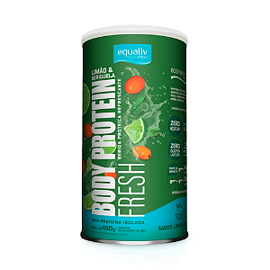 BODY PROTEIN FRESH - SABOR LIMAO E SERIGUELA 450g - EQUALIV