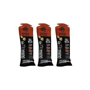 KIT 3 UNIDADES - DURAGEL ( 40g CARBO ) SABOR TANGERINA - ALQUIMIA
