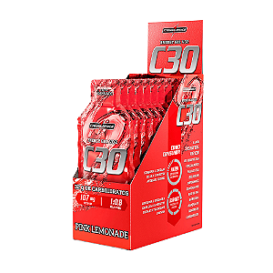 ENERGY GEL VO2 ( C30 ) PINK LEMONADE - DISPLAY 10un x 45g - INTEGRAL MEDICA