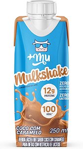 MULKSHAKE BEBIDA LACTEA UHT - COCO C/ CARAMELO 250ml - MAIS MU